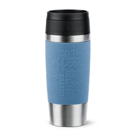 EMSA Travel Mug Classic 36 ml Blu, Acciaio inox (N2021100)