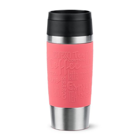 EMSA Travel Mug Classic 36 ml Corallo, Acciaio inox (N2020900)