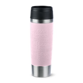 EMSA Travel Mug Classic Grande 500 ml Rosa, Acciaio inox (N2022400)
