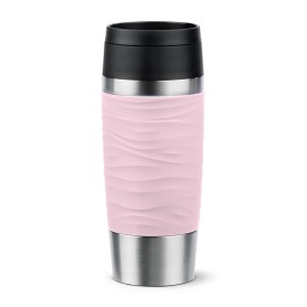 EMSA Travel Mug Waves 36 ml Rosa, Acciaio inox (N2021400)