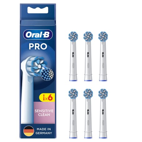 Oral-B Sensitive Clean 6 pz Bianco (8006540860717)