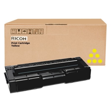 Ricoh 406351 cartuccia toner 1 pz Originale Giallo (407639)