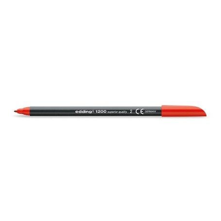 Edding 1200 penna tecnica Rosso 10 pz (4-1200002)
