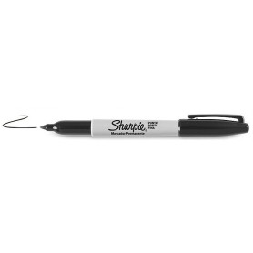 Sharpie Fine Point marcatore permanente Punta sottile Nero (S0810930)