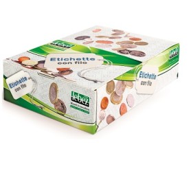 Lebez A392 etichetta non adesiva 500 pz Bianco (A392)