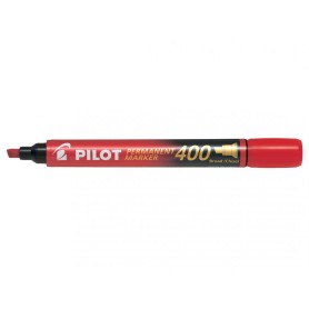 Pilot Permanent Marker 400 evidenziatore 1 pz Punta smussata Rosso (002712)