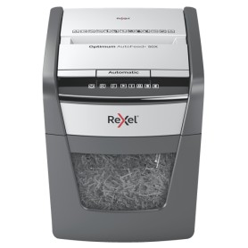 Rexel Optimum AutoFeed+ 50X distruggi documenti Triturazione incrociata 55 dB 22 cm Nero, Grigio (2020050XEU)