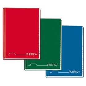 Blasetti Rubriche cartonate quaderno per scrivere A4 192 fogli Colori assortiti (1373A)