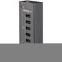 StarTech.com Stazione Ricarica a 7 porte USB con 5x Porte 1A e 2x Porte 2A (ST7C51224EU)