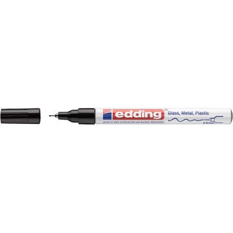Edding 780 marcatore permanente Punta sottile Nero 1 pz (4-780-9-001)