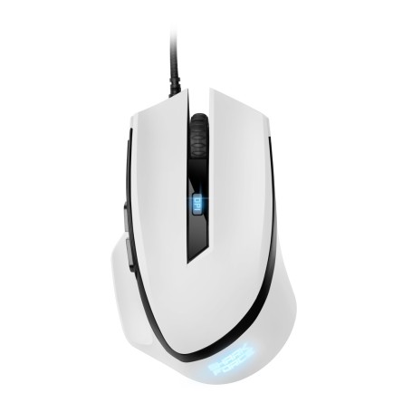 Sharkoon SHARK Force II mouse Mano destra USB tipo A Ottico 4200 DPI (SHARK-FORCE2-WH)