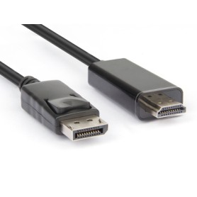 Hamlet XVCDP-HDM18 cavo e adattatore video 1,8 m DisplayPort HDMI tipo A (Standard) Nero (XVCDP-HDM18) Hamlet XVCDP-HDM18 cavo e adattatore video 1,8 m DisplayPort HDMI tipo A (Standard) Nero (XVCDP-HDM18)