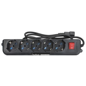 Vultech MU-UPS01 prolunghe e multiple 1,5 m 5 presa(e) AC Nero (MU-UPS01)