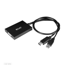 CLUB3D cac-1010 Displayport/usb DVI-I Daul link Nero, Bianco (CAC-1010) CLUB3D cac-1010 Displayport/usb DVI-I Daul link Nero, Bianco (CAC-1010)