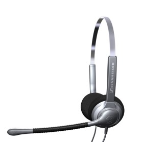 EPOS SH 330 Auricolare Cablato A Padiglione Ufficio Nero, Argento (SH330)