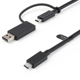 StarTech.com Cavo USB-C da 1 m con adattatore Dongle USB-A - Cavo ibrido 2-in-1 USB tipo C con USB-A - Da USB-C a USB (USBCCADP) StarTech.com Cavo USB-C da 1 m con adattatore Dongle USB-A - Cavo ibrido 2-in-1 USB tipo C con USB-A - Da USB-C a USB (USBCCADP)