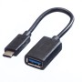 Value 11.99.9030 cavo USB 0,15 m USB 3.2 Gen 1 (3.1 Gen 1) USB C USB A (RO11.99.9030)