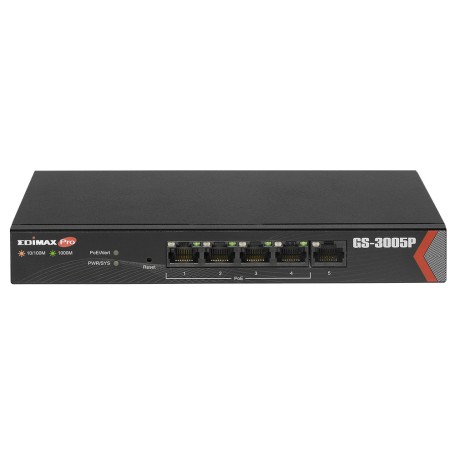 LONG RANGE 5-PORT GIGABIT WEB (GS-3005P)