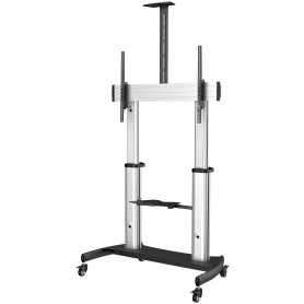 StarTech.com Mobile TV Stand girevole su ruote - Carrello porta TV resistente per schermi da 60-100" (100kg) - Supp (STNDMTV100)