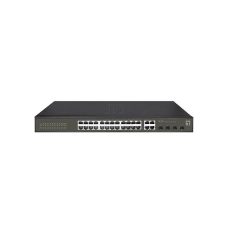 LevelOne GES-2128 switch di rete Gestito L2 Gigabit Ethernet (10/100/1000) Nero (GES-2128)