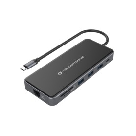 Conceptronic DONN15G replicatore di porte e docking station per notebook Cablato USB 3.2 Gen 1 (3.1 Gen 1) Type-C Gri (1ONN015G) Conceptronic DONN15G replicatore di porte e docking station per notebook Cablato USB 3.2 Gen 1 (3.1 Gen 1) Type-C Gri (1ONN015G)
