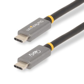 StarTech.com Cavo USB4 da 1 m, Cavo USB Type-C Certificato USB-IF, 40 Gbps, cavo di ricarica e trasferiment (CC1M-40G-USB-CABLE) StarTech.com Cavo USB4 da 1 m, Cavo USB Type-C Certificato USB-IF, 40 Gbps, cavo di ricarica e trasferiment (CC1M-40G-USB-CABLE)