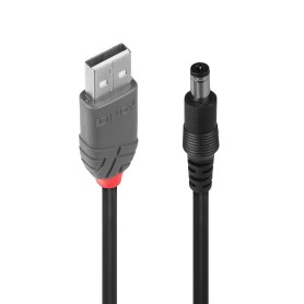 Lindy 70268 cavo USB 1,5 m USB 2.0 USB A dC Nero Lindy 70268 cavo USB 1,5 m USB 2.0 USB A dC Nero