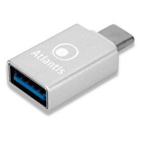 Atlantis Land A04-TC_UB3-02 adattatore per inversione del genere dei cavi USB Type-C 3.1 USB 3.0 Argento Atlantis Land A04-TC_UB3-02 adattatore per inversione del genere dei cavi USB Type-C 3.1 USB 3.0 Argento