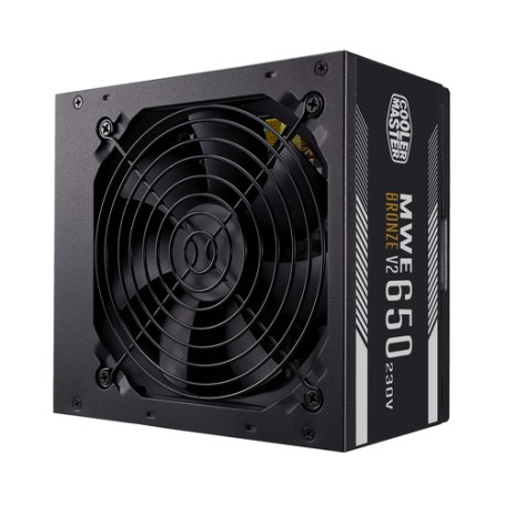 Cooler Master MWE 650 Bronze 230V V2 alimentatore per computer 650 W 24-pin ATX ATX Nero (MPE-6501-ACABW-BEU)