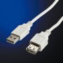 Connection N&C USB 2.0, 1.8 m cavo USB 1,8 m USB A Beige (S3142)