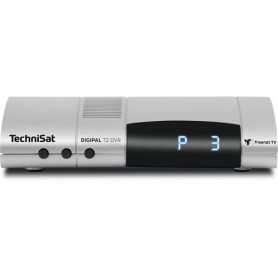 TechniSat DIGIPAL T2/C DVR Cavo, Terrestre Full HD Argento (0001/4939)