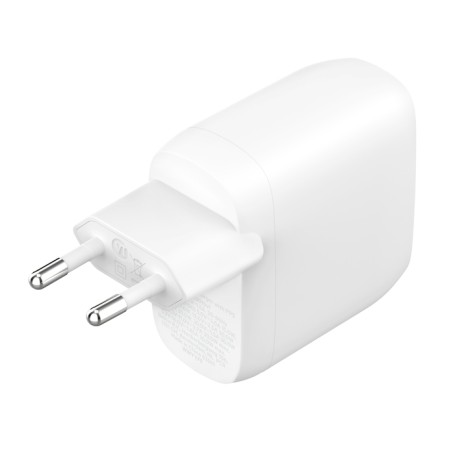 BOOST CHARGE 60W USB-C DUAL WALL CHARGER, WHITE (WCB010VFWH)
