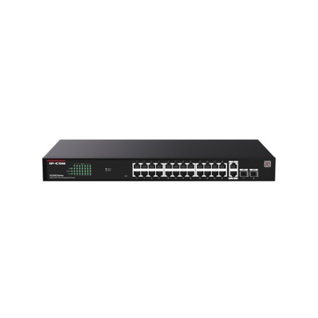 IP-COM Networks G2228P-24-410W switch di rete Gestito Gigabit Ethernet (10/100/1000) Supporto Power over Ethernet (PoE) Nero