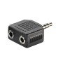 ADATTATORE 3,5MM-2*3,5MM M/F VALUE (11.99.4440)