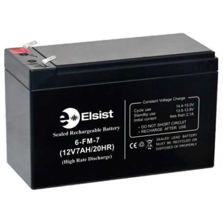 Elsist BT007R Acido piombo (VRLA) 12 V 7 Ah (EL-BT007R)