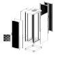 RACK 47U 800X1000X2279 (F8147AP75N)