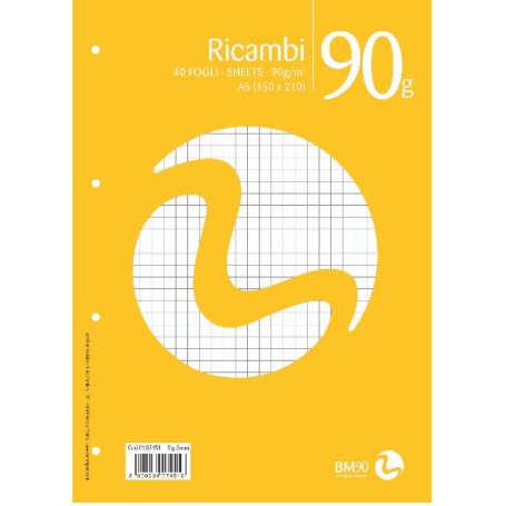 RICAMBI NON RINF. A5 90GR R. 5MM (0107451)