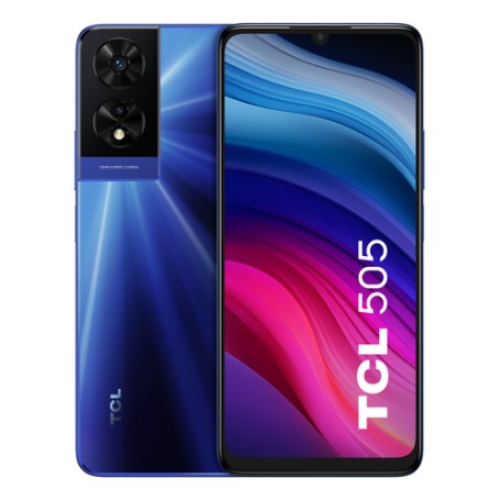 TCL 505 17,1 cm (6.75") Doppia SIM Android 14 4G USB tipo-C 8 GB 512 GB 5010 mAh Blu (TCT509K4-2BLCA112)