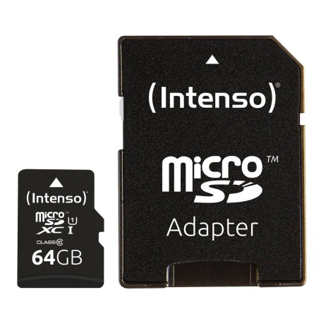 Intenso 3423593 memoria flash 64 GB MicroSD UHS-I Classe 10
