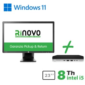 RINOVO ULTRA MINI PC DM HP 600-800 G4/G5 I5-8X00T 8GB 256SSD W11P RN65522115 + MONITOR HP 23" RNE23I (RNBUNDLE44) RINOVO ULTRA MINI PC DM HP 600-800 G4/G5 I5-8X00T 8GB 256SSD W11P RN65522115 + MONITOR HP 23" RNE23I (RNBUNDLE44)