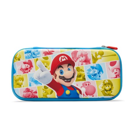 PowerA NSCS0305-01 custodia per console portatile Custodia rigida Nintendo Rete Multicolore