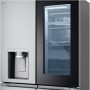 LG GMG761MBAE Combinazione Side-by-Side Multidoor indipendente, 83,5 cm di larghezza, 508 L, InstaView