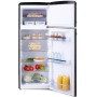 DOMO DO91704R Frigorifero-congelatore a libera installazione, larghezza 54,5 cm, 206 L, nero
