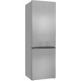 Exquisit KGC320-95-E-040E Frigorifero-congelatore da appoggio, larghezza 60 cm, 315 L, illuminazione a LED, aspetto acciaio inox