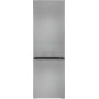 Exquisit KGC320-95-E-040E Frigorifero-congelatore da appoggio, larghezza 60 cm, 315 L, illuminazione a LED, aspetto acciaio inox