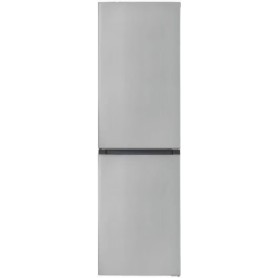 Exquisit KGC250-85-NF-040D Frigorifero-congelatore, L 54 cm, 247 L, NoFrost, LED, look inox