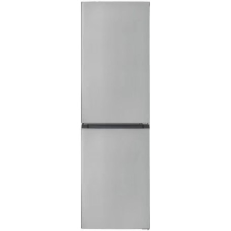 Exquisit KGC250-85-NF-040D Frigorifero-congelatore, L 54 cm, 247 L, NoFrost, LED, look inox