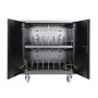 Leba NoteCart Flex NCF-E-16-SC portable device management cart& cabinet Carrello per la gestione dei dispositivi portatili Nero,