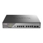D-Link DSS-200G-10MPP/E switch di rete Gestito L2 Gigabit Ethernet (10/100/1000) Supporto Power over Ethernet (PoE) 1U Grigio