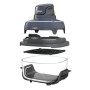 Ninja CRISPi Singolo 3,8 L 1700 W Friggitrice ad aria calda Blu, Grigio, Trasparente (FN101EUGY)